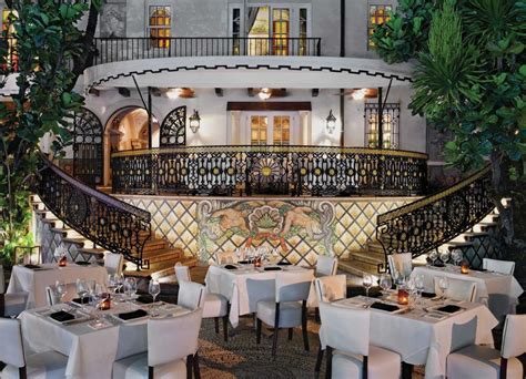 south beach Versace mansion restaurant